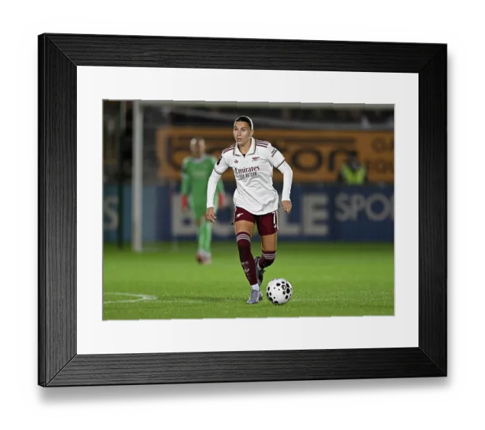 Framed Print : West Ham United v Arsenal - Barclays Women's Super League West Ham United v Arsenal - Barclays Women's Super League