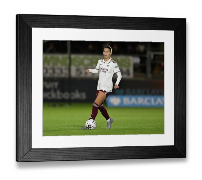 Framed Print : West Ham United v Arsenal - Barclays Women's Super League West Ham United v Arsenal - Barclays Women's Super League