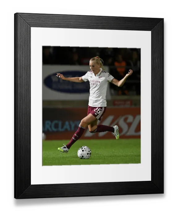 Framed Print : West Ham United v Arsenal - Barclays Women's Super League West Ham United v Arsenal - Barclays Women's Super League