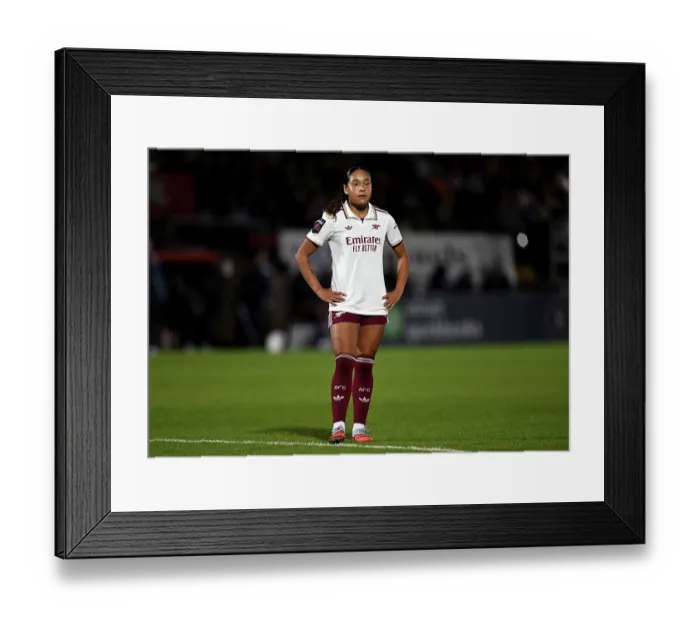 Framed Print : West Ham United v Arsenal - Barclays Women's Super League West Ham United v Arsenal - Barclays Women's Super League