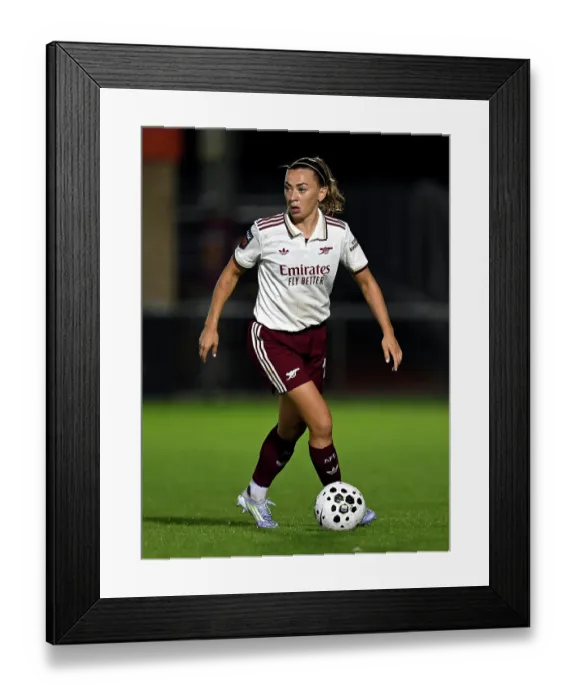 Framed Print : West Ham United v Arsenal - Barclays Women's Super League West Ham United v Arsenal - Barclays Women's Super League