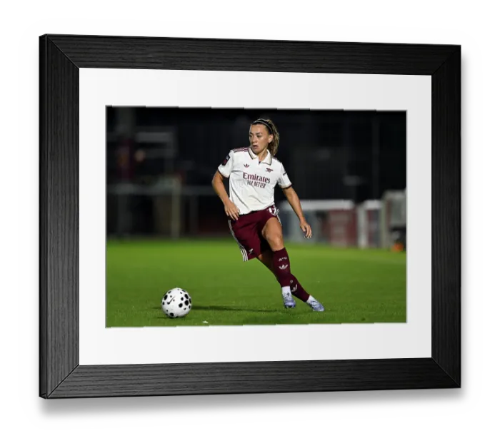 Framed Print : West Ham United v Arsenal - Barclays Women's Super League West Ham United v Arsenal - Barclays Women's Super League