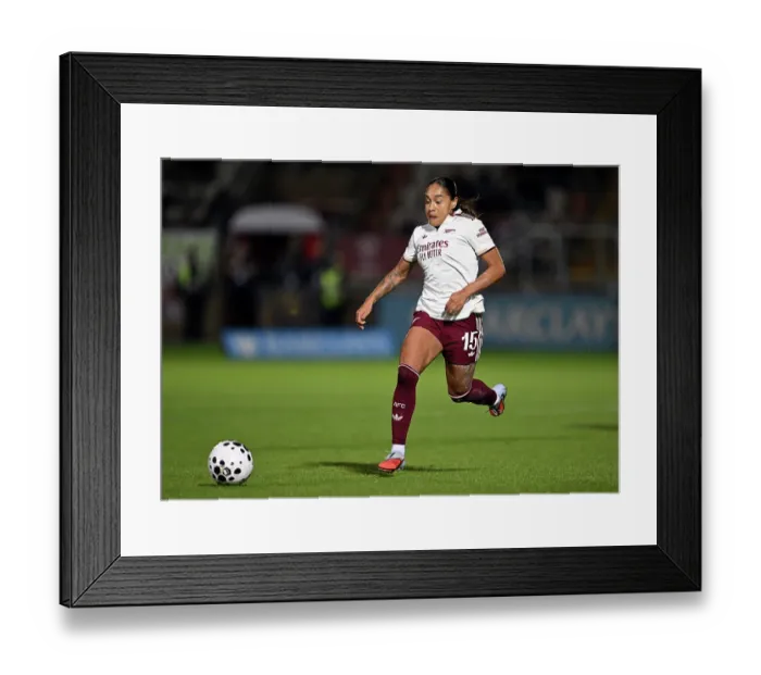 Framed Print : West Ham United v Arsenal - Barclays Women's Super League West Ham United v Arsenal - Barclays Women's Super League
