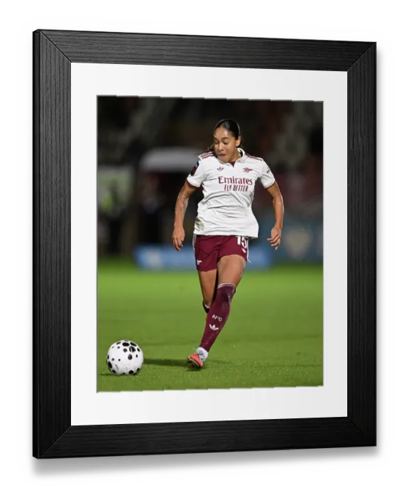 Framed Print : West Ham United v Arsenal - Barclays Women's Super League West Ham United v Arsenal - Barclays Women's Super League