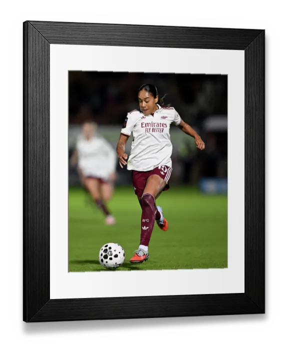 Framed Print : West Ham United v Arsenal - Barclays Women's Super League West Ham United v Arsenal - Barclays Women's Super League