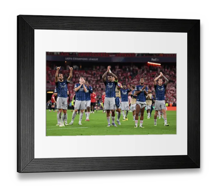 Framed Print : Athletic Club v Arsenal FC - UEFA Champions League 2025 / 26 League Phase MD1