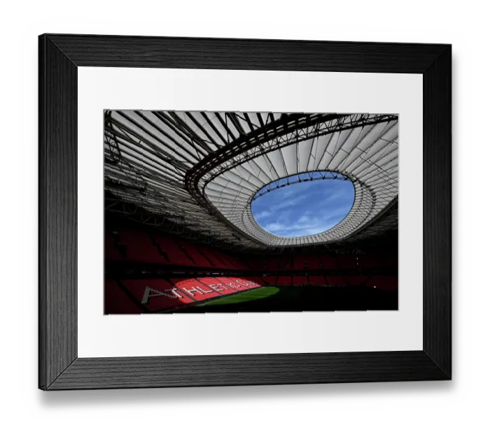 Framed Print : Athletic Club v Arsenal FC - UEFA Champions League 2025 / 26 League Phase MD1