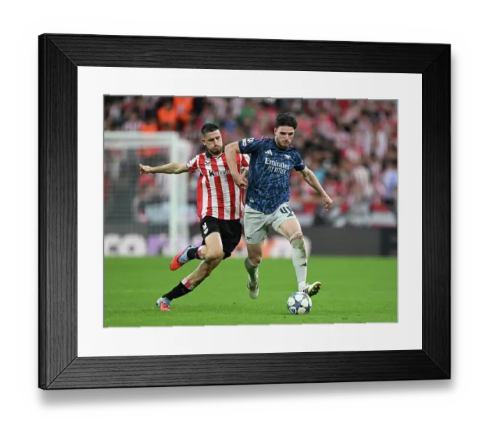 Framed Print : Athletic Club v Arsenal FC - UEFA Champions League 2025 / 26 League Phase MD1