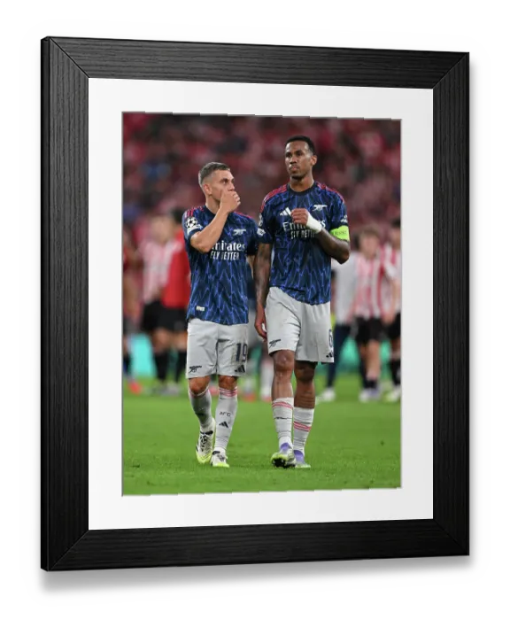 Framed Print : Athletic Club v Arsenal FC - UEFA Champions League 2025 / 26 League Phase MD1