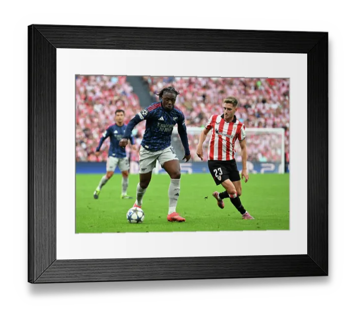 Framed Print : Athletic Club v Arsenal FC - UEFA Champions League 2025 / 26 League Phase MD1