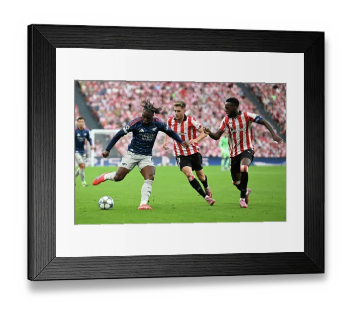 Framed Print : Athletic Club v Arsenal FC - UEFA Champions League 2025 / 26 League Phase MD1 Framed Print : Athletic Club v Arsenal FC - UEFA Champions League 2025 / 26 League Phase MD1