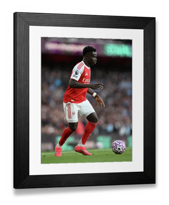 Framed Print : Arsenal v Manchester City - Premier League