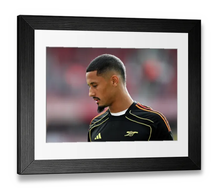 Framed Print : Arsenal v Manchester City - Premier League