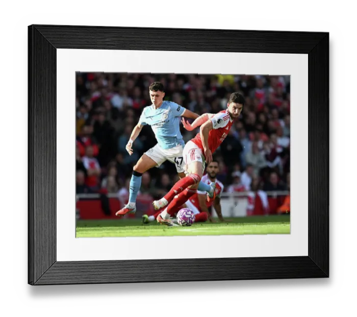 Framed Print : Arsenal v Manchester City - Premier League