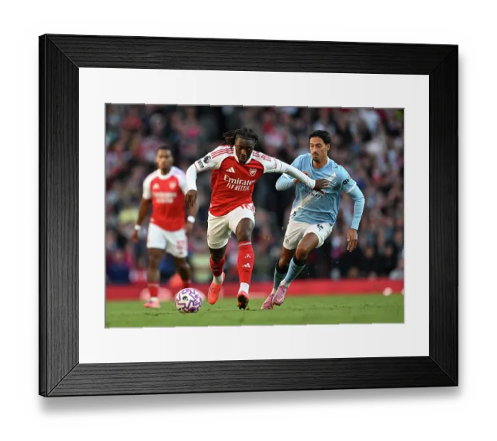 Framed Print : Arsenal v Manchester City - Premier League