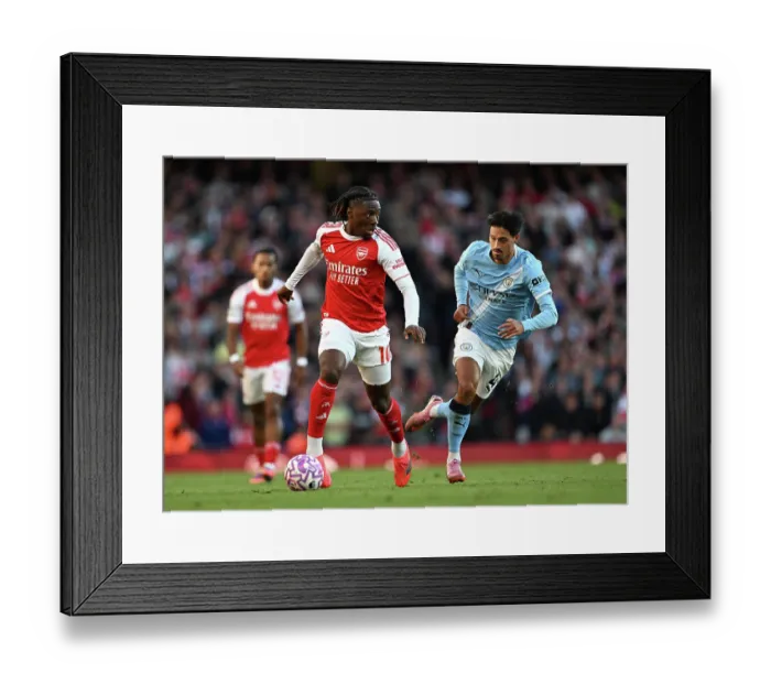 Framed Print : Arsenal v Manchester City - Premier League