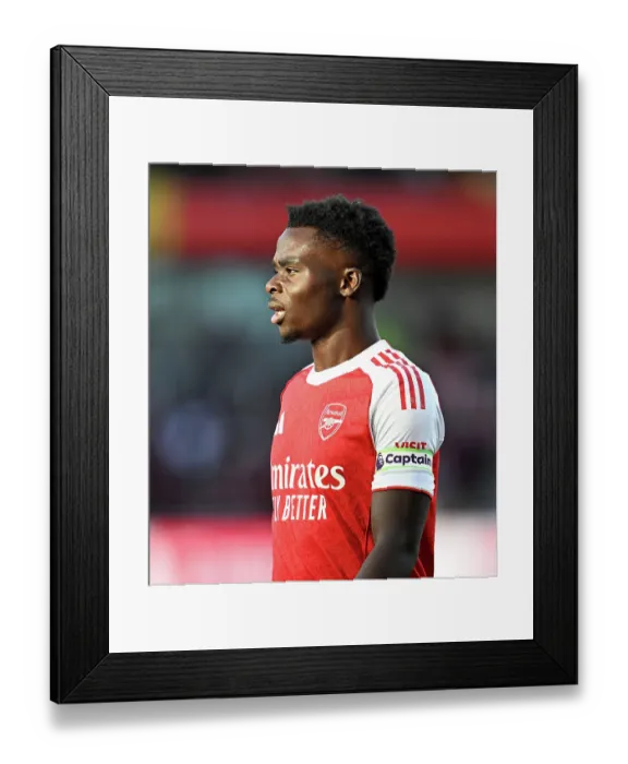 Framed Print : Arsenal v Manchester City - Premier League