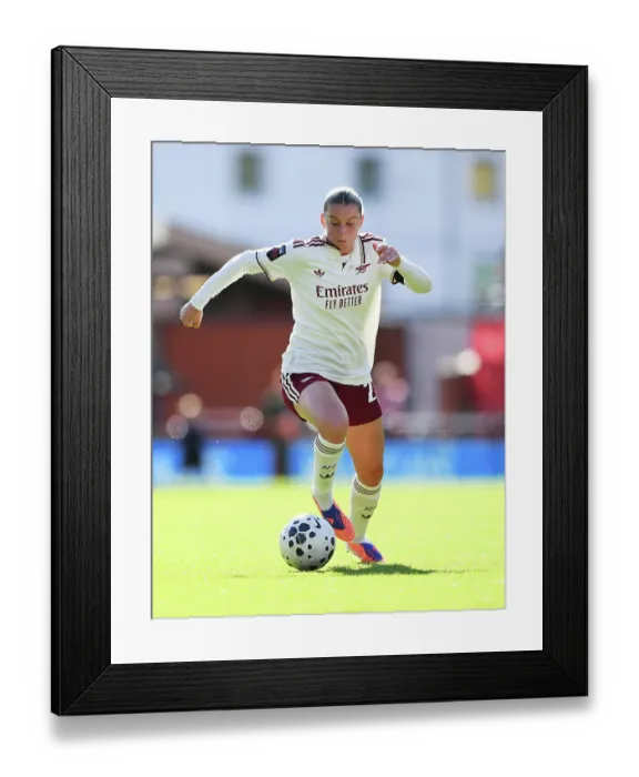 Framed Print : Manchester United v Arsenal - Barclays Women's Super League Manchester United v Arsenal - Barclays Women's Super League