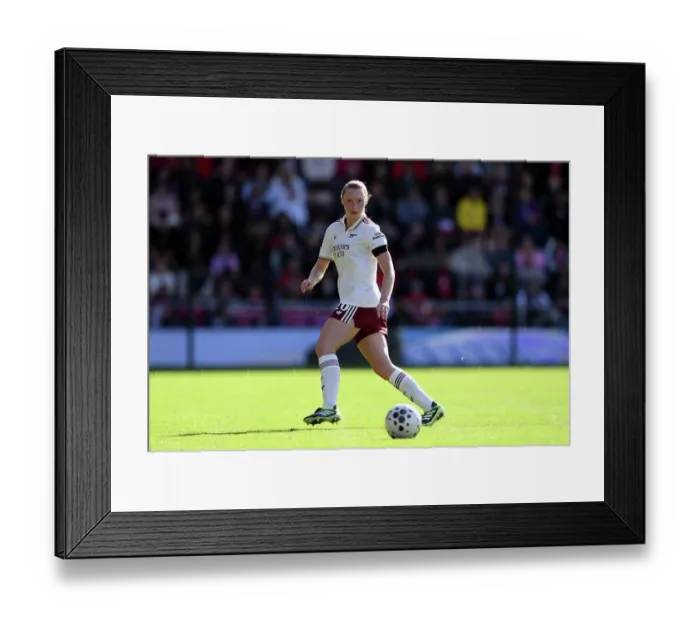 Framed Print : Manchester United v Arsenal - Barclays Women's Super League Manchester United v Arsenal - Barclays Women's Super League