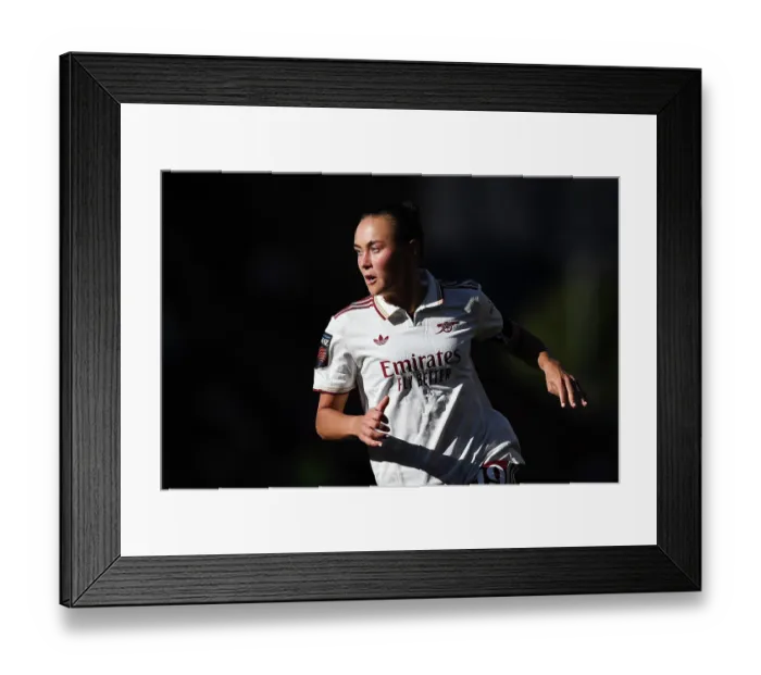 Framed Print : Manchester United v Arsenal - Barclays Women's Super League Manchester United v Arsenal - Barclays Women's Super League