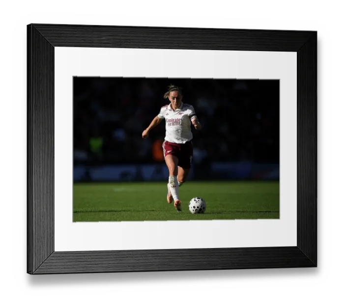 Framed Print : Manchester United v Arsenal - Barclays Women's Super League Manchester United v Arsenal - Barclays Women's Super League
