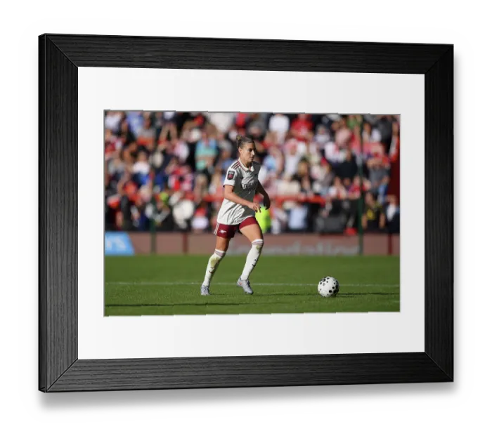 Framed Print : Manchester United v Arsenal - Barclays Women's Super League Manchester United v Arsenal - Barclays Women's Super League