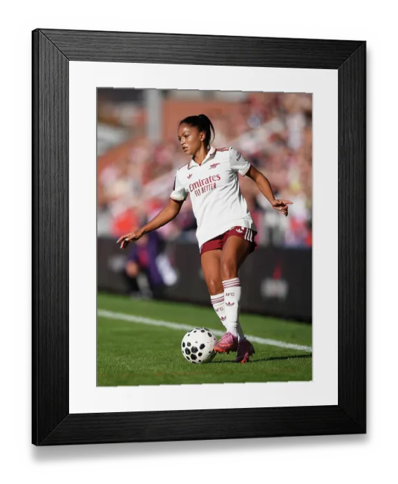 Framed Print : Manchester United v Arsenal - Barclays Women's Super League Manchester United v Arsenal - Barclays Women's Super League