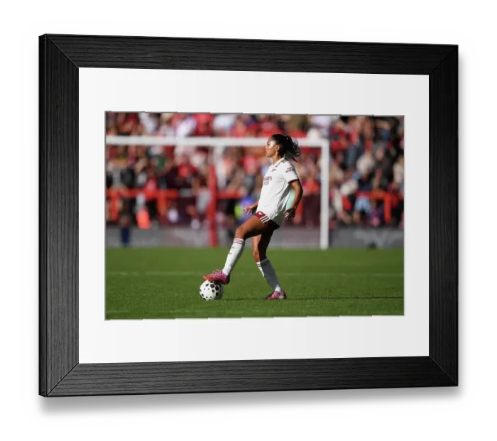Framed Print : Manchester United v Arsenal - Barclays Women's Super League Manchester United v Arsenal - Barclays Women's Super League