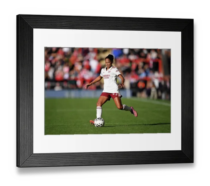 Framed Print : Manchester United v Arsenal - Barclays Women's Super League Manchester United v Arsenal - Barclays Women's Super League