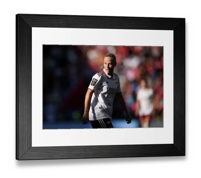 Framed Print : Manchester United v Arsenal - Barclays Women's Super League Manchester United v Arsenal - Barclays Women's Super League