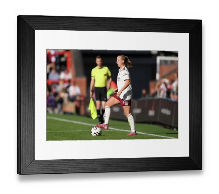 Framed Print : Manchester United v Arsenal - Barclays Women's Super League Manchester United v Arsenal - Barclays Women's Super League