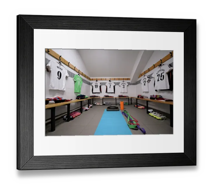 Framed Print : Manchester United v Arsenal - Barclays Women's Super League Manchester United v Arsenal - Barclays Women's Super League