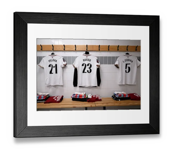 Framed Print : Manchester United v Arsenal - Barclays Women's Super League Manchester United v Arsenal - Barclays Women's Super League