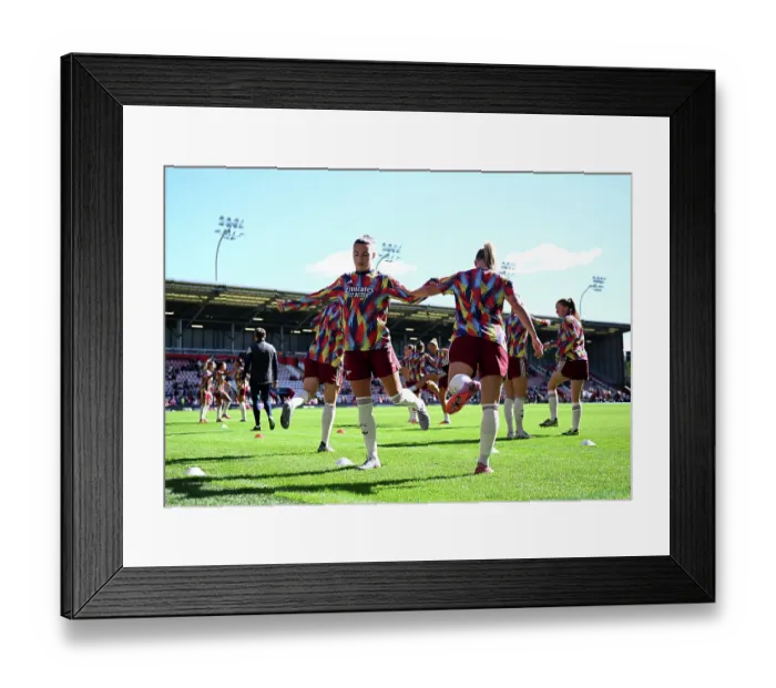 Framed Print : Manchester United v Arsenal - Barclays Women's Super League Manchester United v Arsenal - Barclays Women's Super League