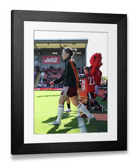 Framed Print : Manchester United v Arsenal - Barclays Women's Super League Manchester United v Arsenal - Barclays Women's Super League