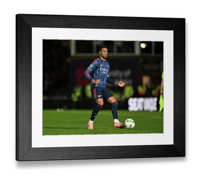 Framed Print : Port Vale v Arsenal - Carabao Cup Third Round