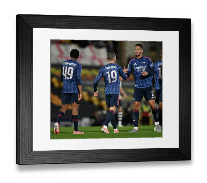 Framed Print : Port Vale v Arsenal - Carabao Cup Third Round