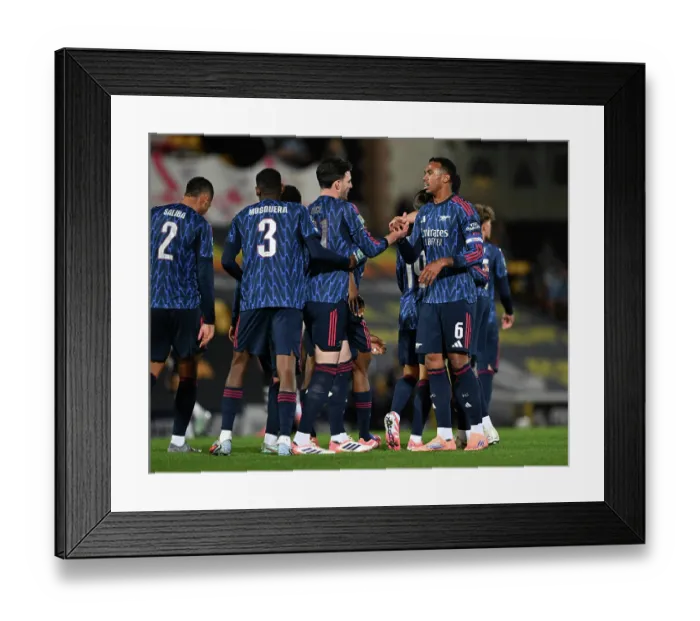 Framed Print : Port Vale v Arsenal - Carabao Cup Third Round