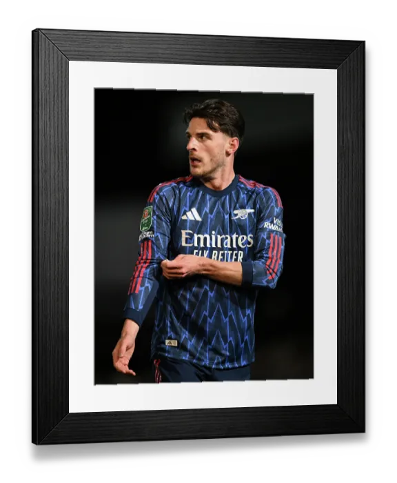 Framed Print : Port Vale v Arsenal - Carabao Cup Third Round