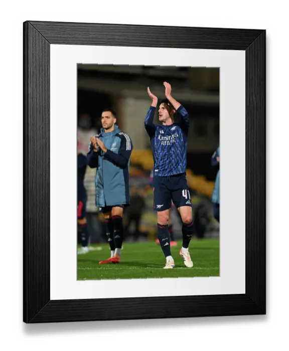 Framed Print : Port Vale v Arsenal - Carabao Cup Third Round