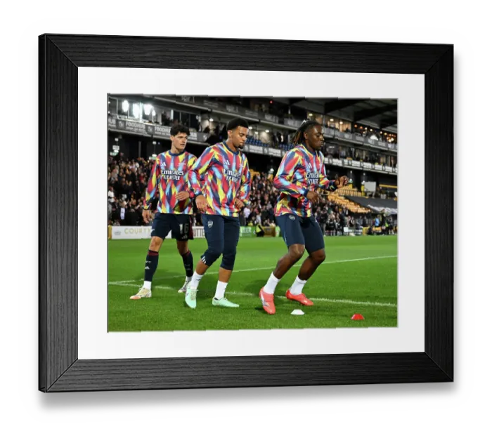 Framed Print : Port Vale v Arsenal - Carabao Cup Third Round