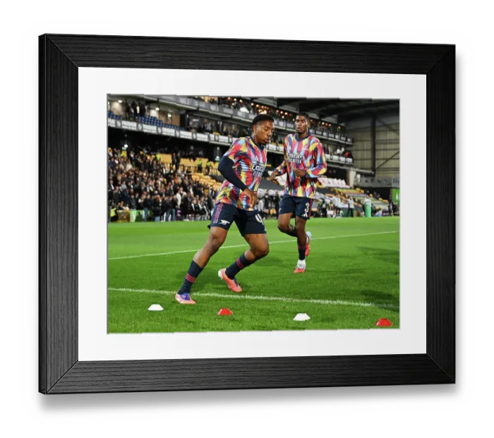 Framed Print : Port Vale v Arsenal - Carabao Cup Third Round