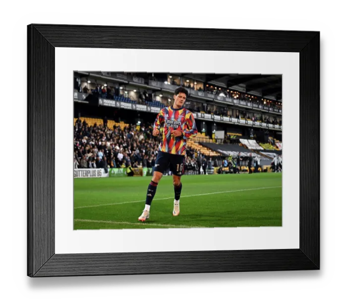 Framed Print : Port Vale v Arsenal - Carabao Cup Third Round