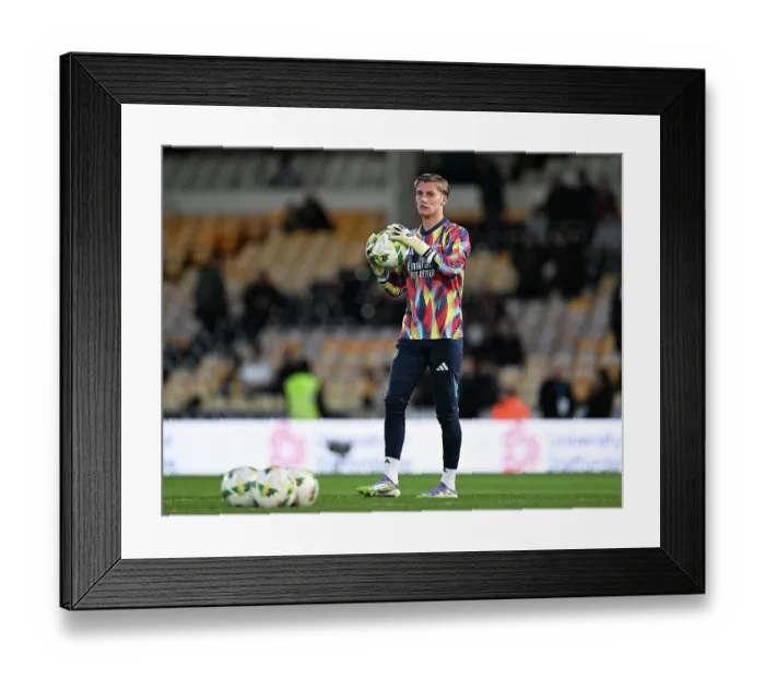 Framed Print : Port Vale v Arsenal - Carabao Cup Third Round