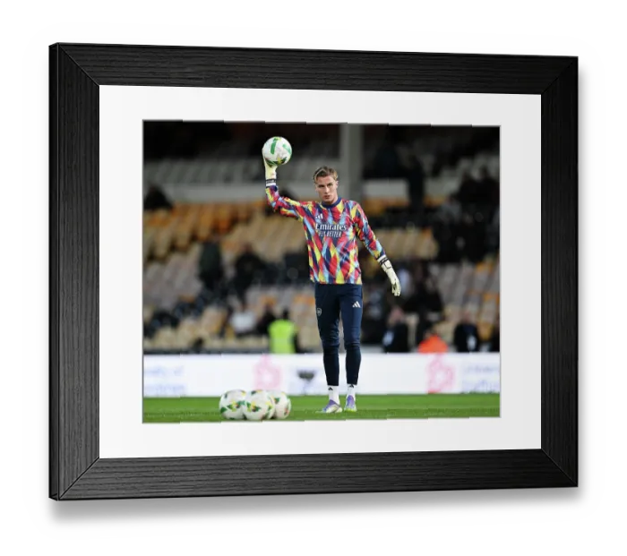 Framed Print : Port Vale v Arsenal - Carabao Cup Third Round