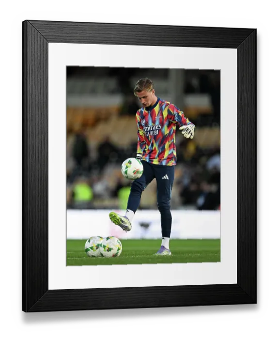 Framed Print : Port Vale v Arsenal - Carabao Cup Third Round