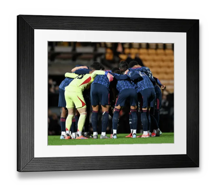 Framed Print : Port Vale v Arsenal - Carabao Cup Third Round