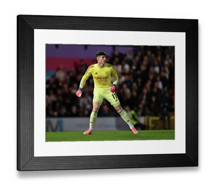 Framed Print : Port Vale v Arsenal - Carabao Cup Third Round