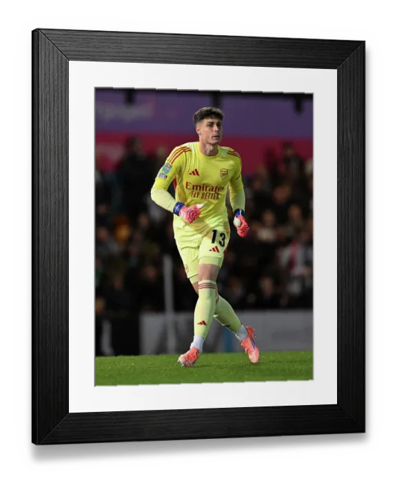 Framed Print : Port Vale v Arsenal - Carabao Cup Third Round