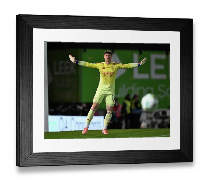 Framed Print : Port Vale v Arsenal - Carabao Cup Third Round Framed Print : Port Vale v Arsenal - Carabao Cup Third Round